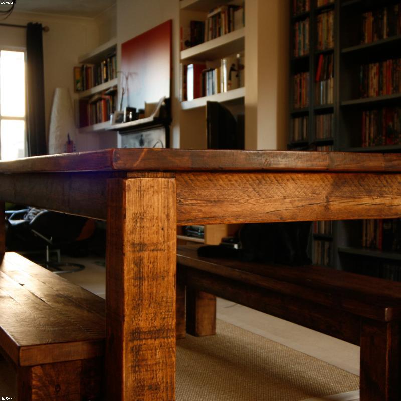 Pine Farmhouse Dining Table